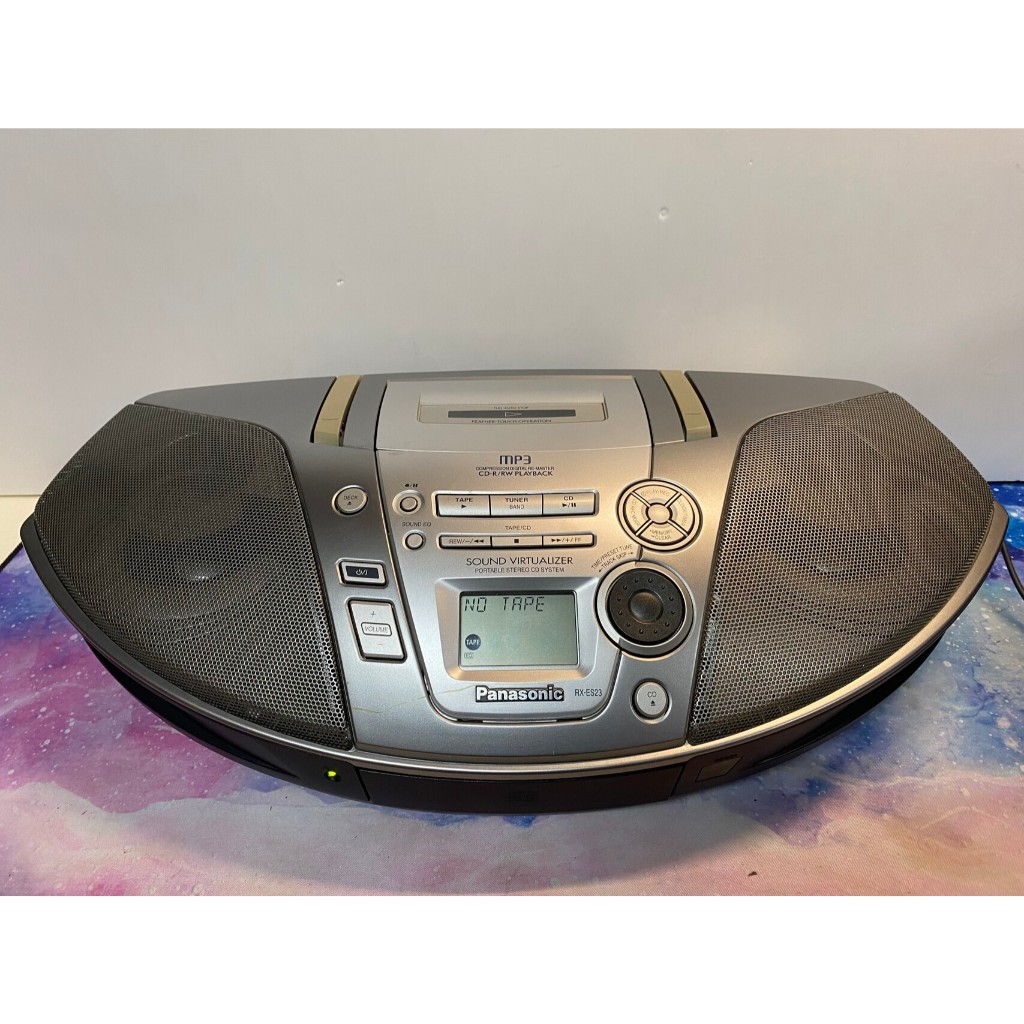 Panasonic RX-ES23 眼鏡蛇 國際牌 手提CD 卡帶 收錄放音機