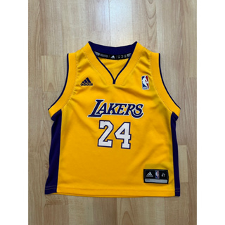 美國 NBA ADIDAS Lakers Kobe Bryant 24號 幼童 球衣 4T