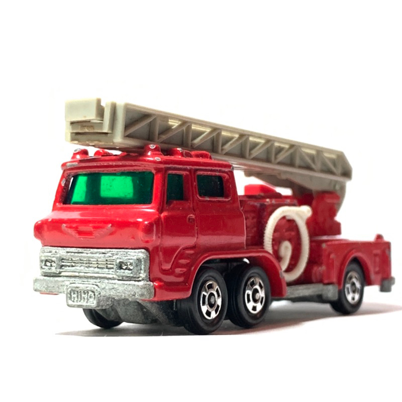 絕版 日本製 Tomica No.29 Hino Aerial Ladoer Fire Truck