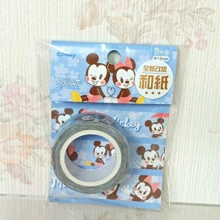 [正版][知日文具精品] 迪士尼紙膠帶15MMX8M 維尼米奇小飛象小鹿斑比