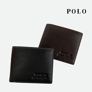 【Lisanza King POLO】真皮男短夾 男夾 皮夾 男短夾 短夾 送禮禮盒