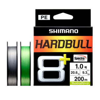 SHIMANO HARDBULL 8+ LD-M58X LD-M68X LD-M78Y 8股編織PE線SPECTRA材質