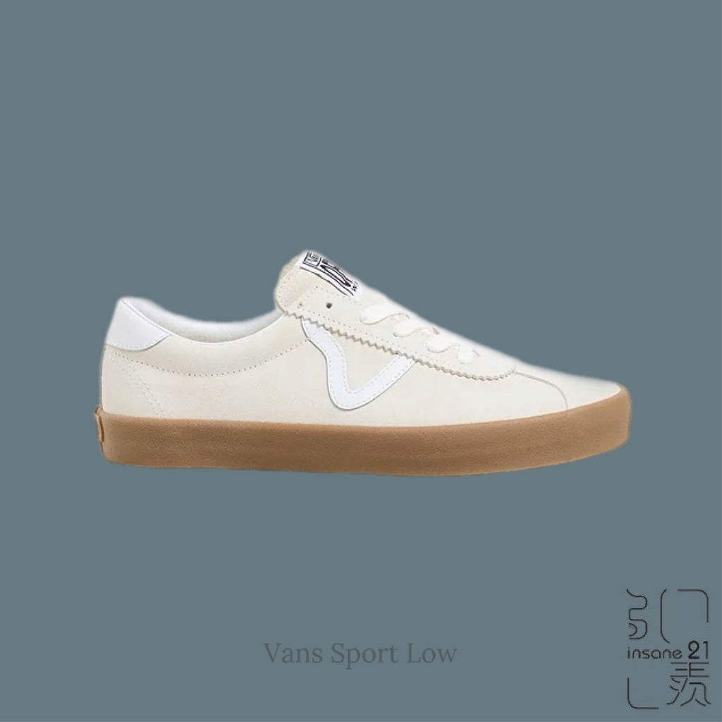 VANS SPORT LOW 麂皮 米白 焦糖底 帆布鞋 VN000CTDQJM【Insane-21】