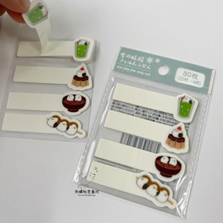 ★刺蝟秘密基地★日本 山雀 小鳥 重覆黏貼 文具 筆記貼紙 便利貼 標記貼 記號貼 索引貼 索引標籤貼紙 重點標記貼紙