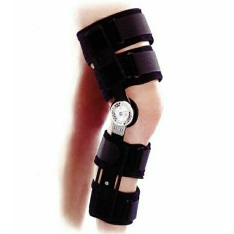 醫院購入 膝關節支架👉韌帶半月板術前術後固定支架 黑on-size 二手