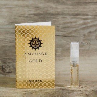 AMOUAGE 愛慕 黃金 一千零一夜 GOLD 女性淡香精 2mL 試管香水 可噴式