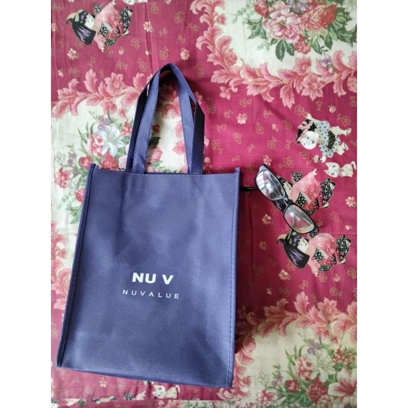 （加價購）NU V深藍環保購物袋（NET網購）