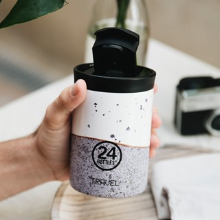 義大利24Bottles 保溫隨行杯 350ml - 侘寂之美(G)