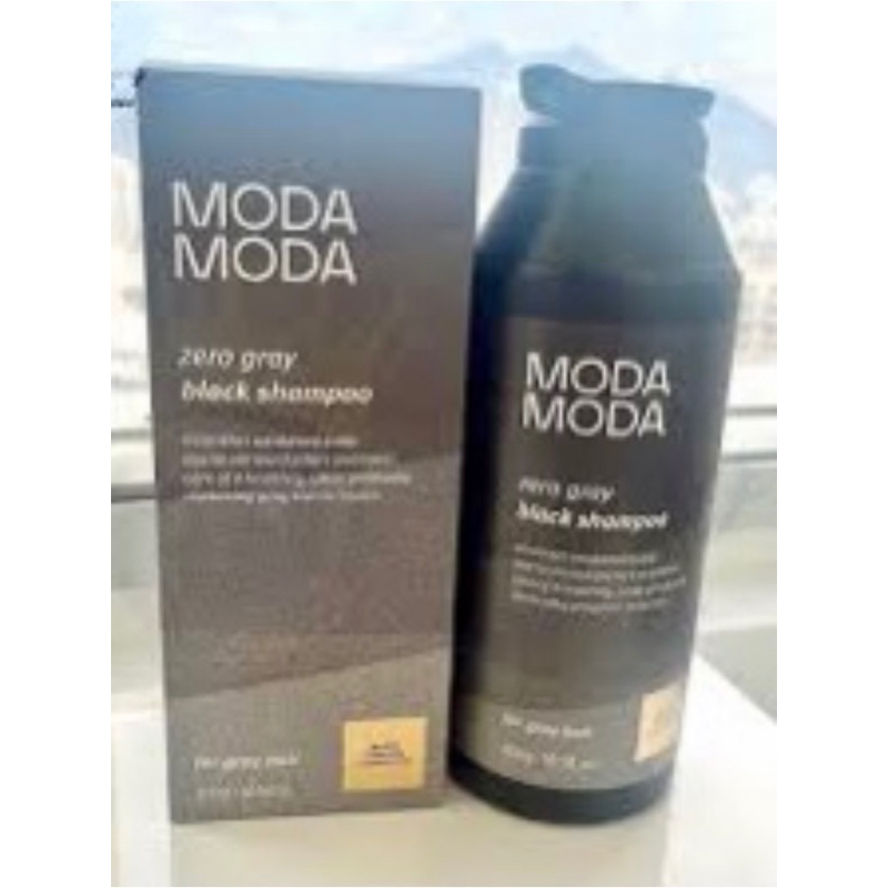 新一代Zero。MODAMODA Pro Change Black Shampoo 韓國黑色洗髮精 黑髮 少年白