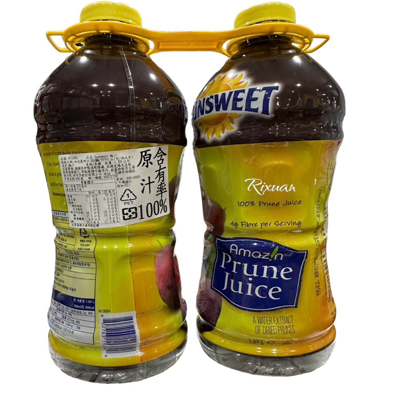 好市多商品-Sunsweet 天然梅汁 每瓶 1.89公升 X 2 入