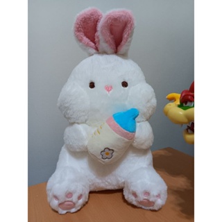 可愛奶瓶兔 巨型Q版兔子玩偶 娃娃