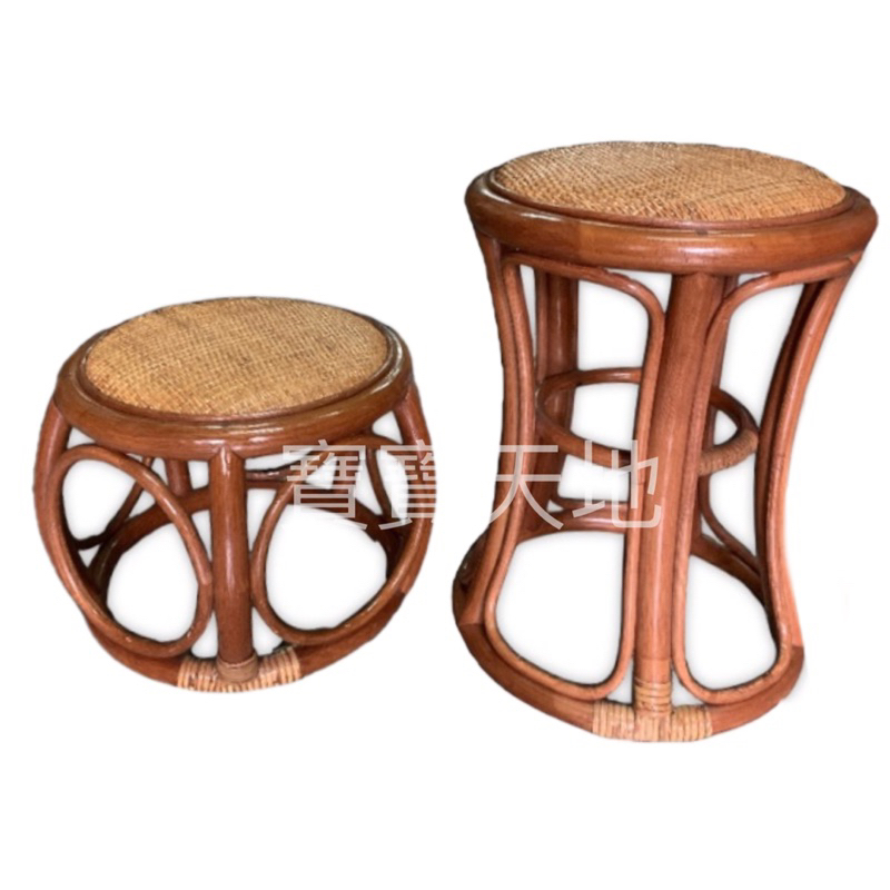 👶🏻寶寶天地👶🏻 天然籐椅 古典椅 藤椅 圓凳 鼓椅 古椅 工作椅 凳子 藤製 籐製