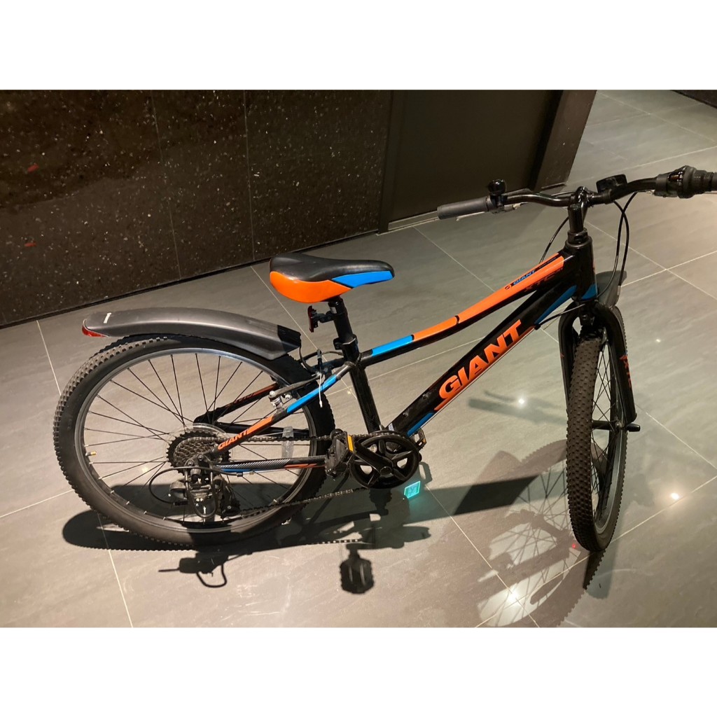 [維達小舖] Giant捷安特 XTC JR 24吋鋁合金 7段變速 青少年單車 藍橘色 Young adult