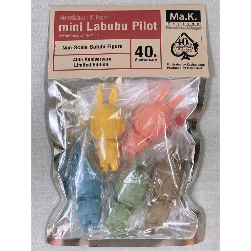 その他 HOW2WORK FIREBALL with mini LABUBU PILOT Maschinen Krieger “FIREBALL” with mini Labubu Pilot