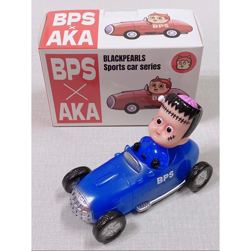 「全新現貨」blackpearls hapy BPS 展場 限定 哈皮 賽車 藍色款 hapy 科學怪人