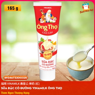 越南 VINAMILK 壽星公 煉奶 (紅) Sữa Đặc Ông Thọ Típ 165g