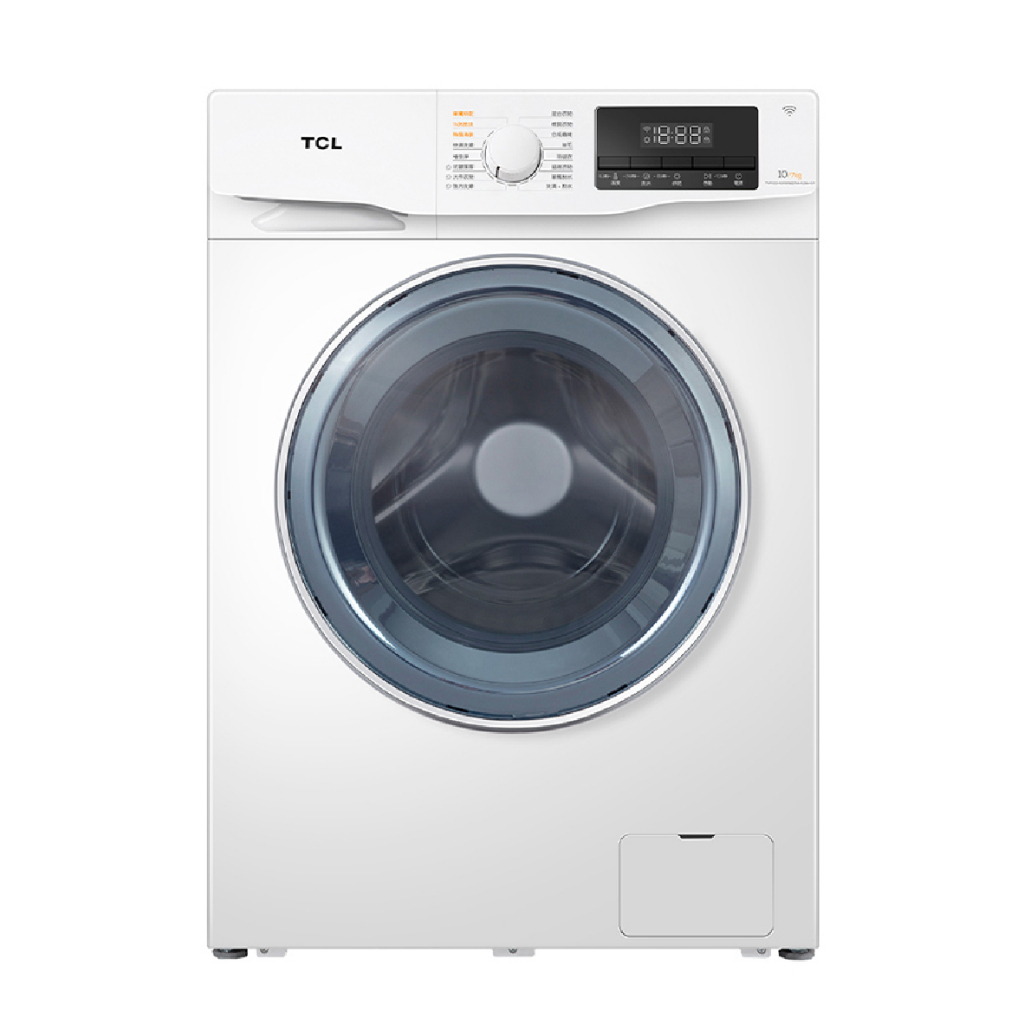 【TCL】洗脫烘10公斤變頻滾筒式洗衣機C610WDTW乾衣機