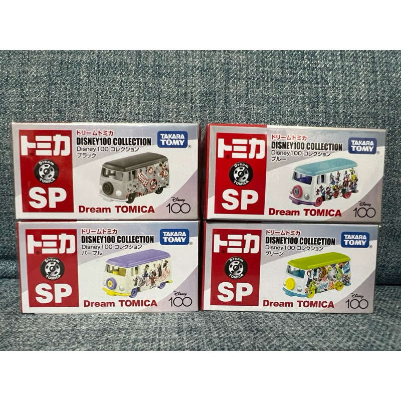 ❤️現貨❤️TOMICA 多美小汽車迪士尼 SP Disney100週年彩繪公車復古巴士