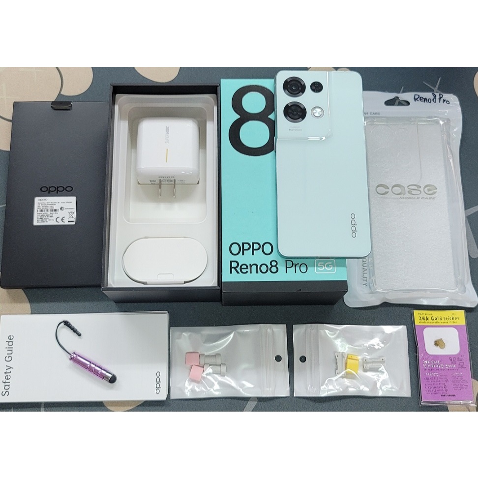 *典藏奇機*展示機出清-OPPO Reno8 Pro 5G 12G/256G 6.7吋120Hz螢幕 4K超清晰夜景