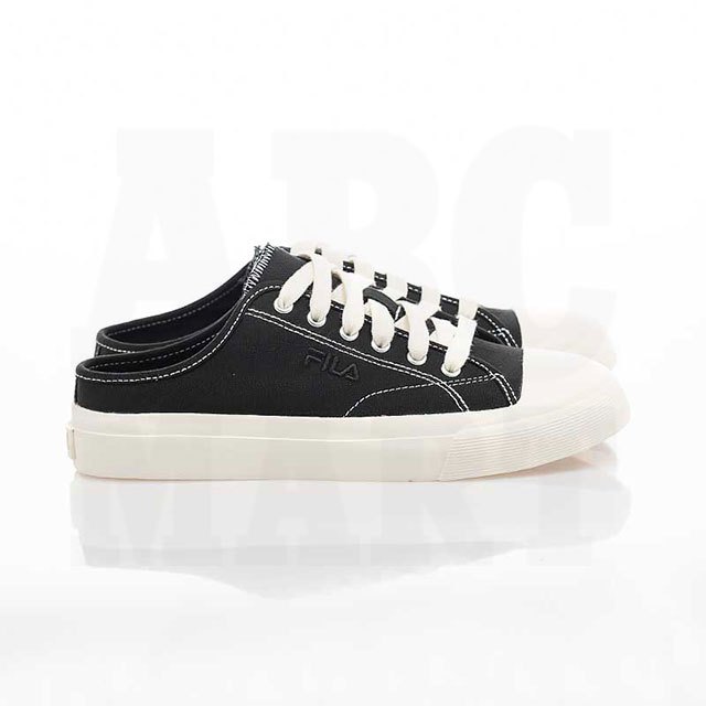 FILA 女 休閒帆布穆勒鞋 懶人鞋 CLASSIC KICKS B Mule v3 F1-1964-001