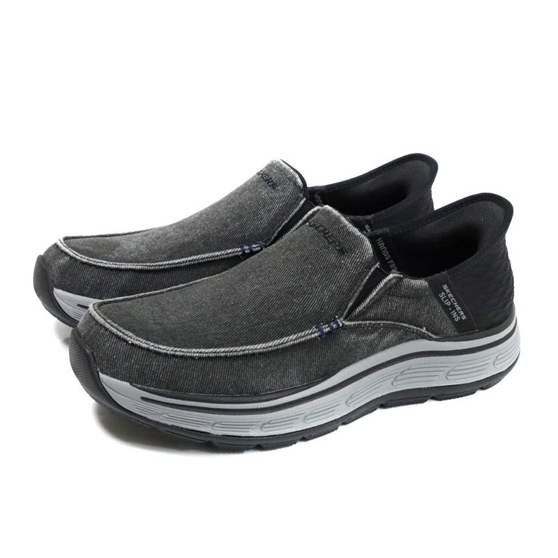 SKECHERS Slip-ins 懶人休閒鞋 男鞋 黑色 204839BLK no791