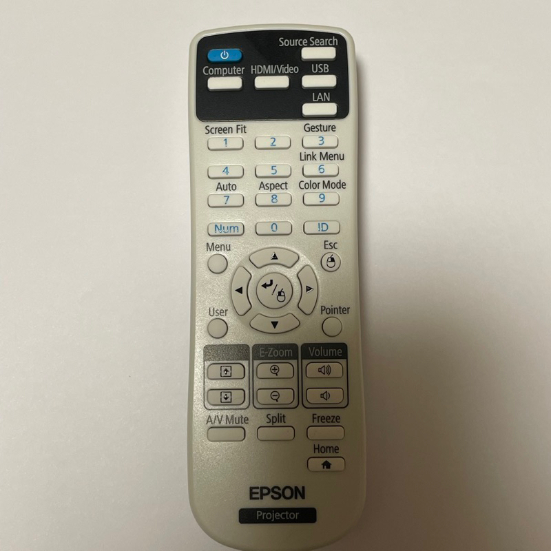 EPSON投影機原廠遙控器 全新品 不附電池 適用EB-2040, EB-2055, EB-2065, EB-2250U
