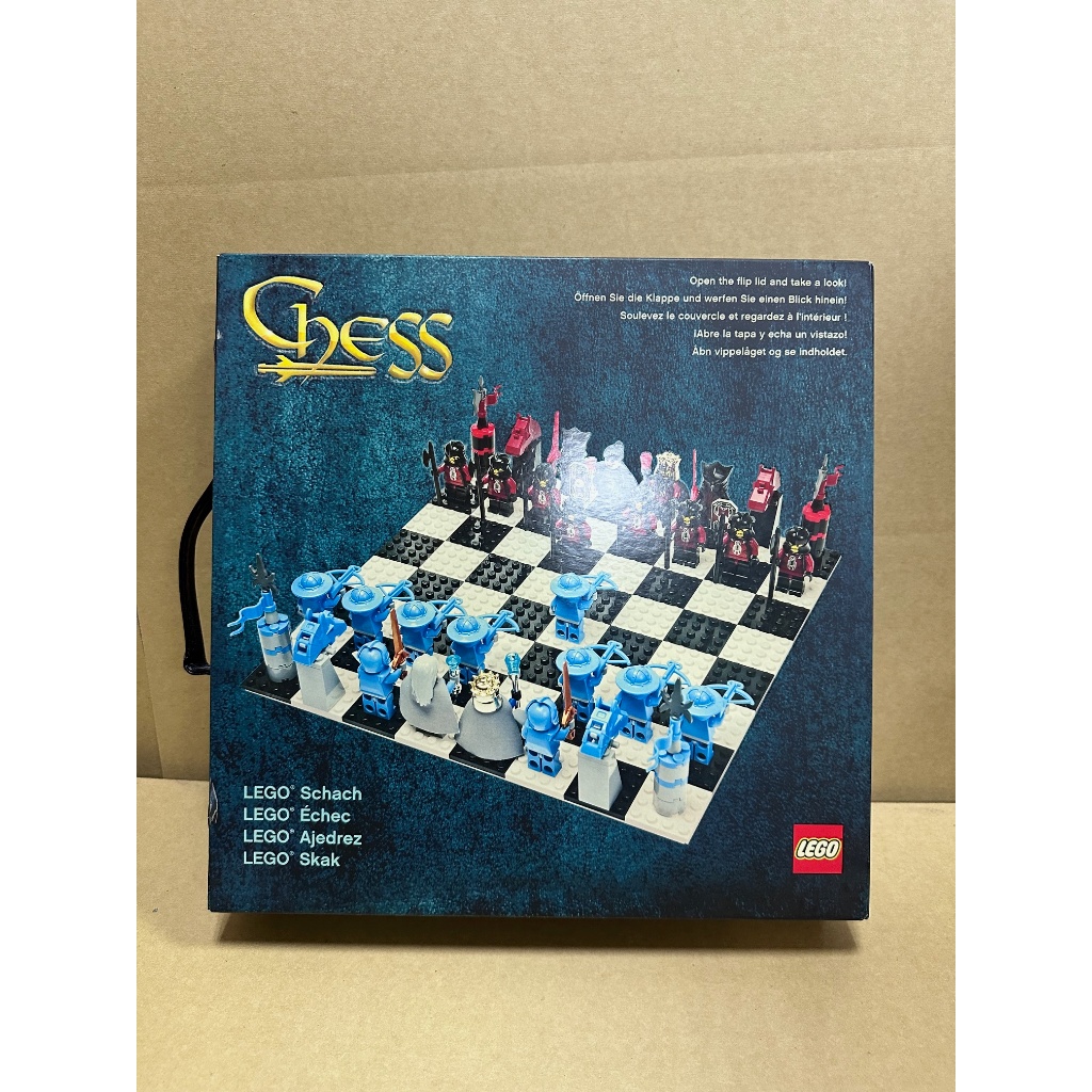 [玩樂高手附發票] 樂高 LEGO 4277678 Knight’s Kingdom Chess 絕版 (外盒扣件破損)