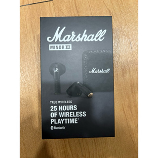Marshall Minor III真無線藍牙耳機(經典黑)