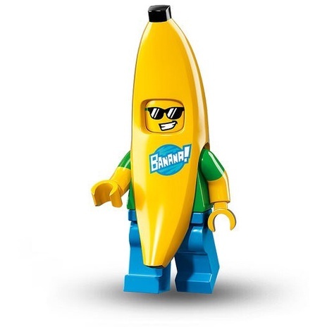 Lego 樂高 71013 第16代 15號 香蕉人 Banana Guy 人偶