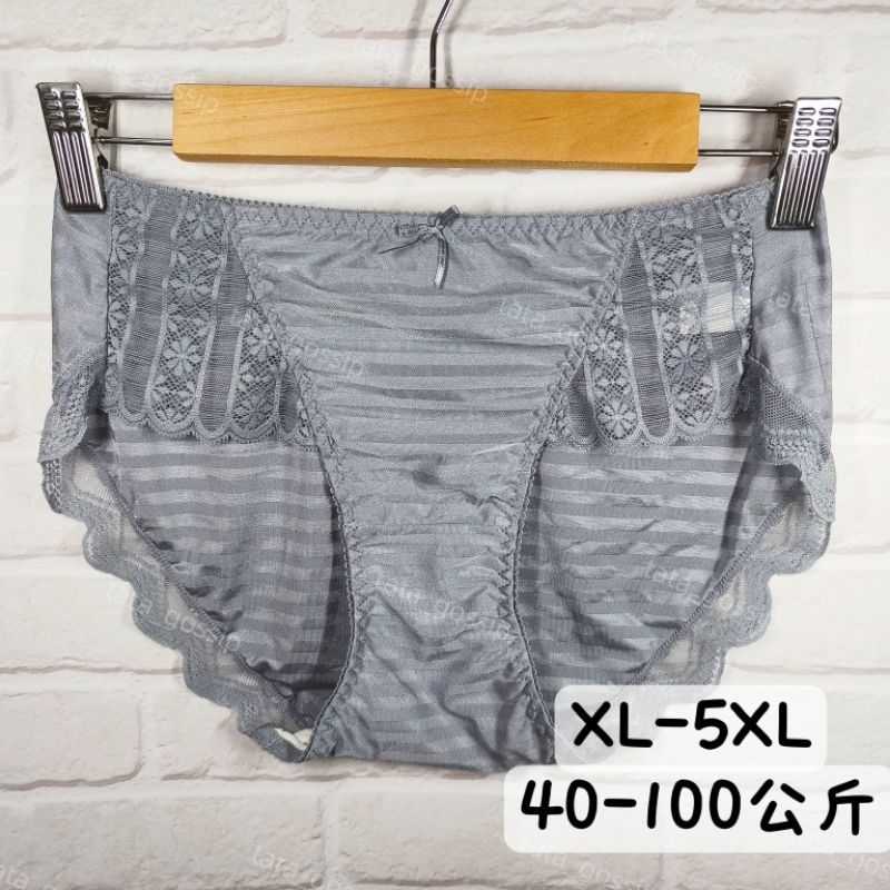 台灣現貨 快速出貨 蕾絲 透氣  40-120公斤 XL-5XL 女生 女內褲 大尺碼內褲 14