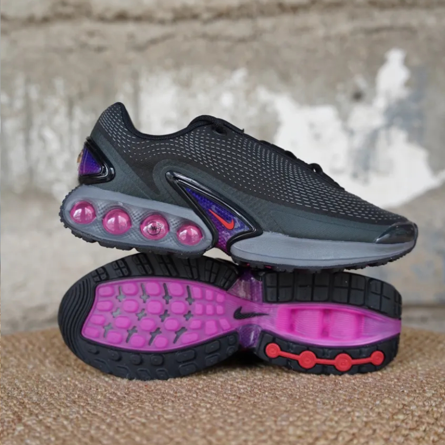 #OOTD 新款 Nike Air Max Dn 未來 科技感 運動鞋 黑紫 情侶鞋 男女鞋 紫底 FJ3145-005