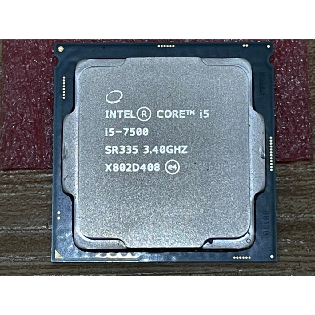 故障品 報帳 不開機 LGA 1151 Intel 七代 I5-7500 3.4G 四核心 CPU