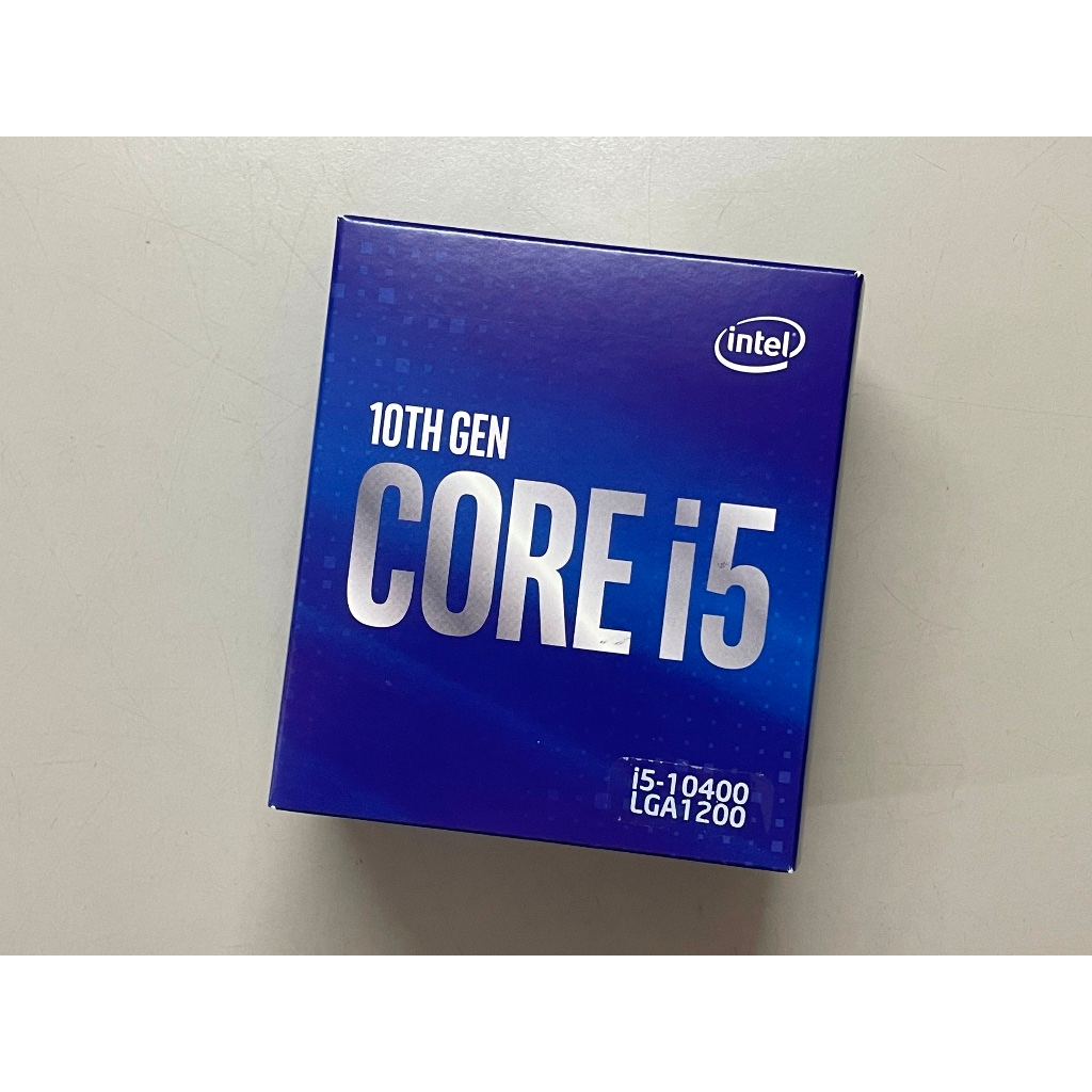 Intel Core i5 10400 2.9G 12M 6C12T 1200 第十代 內顯 全新盒裝未拆封 CPU