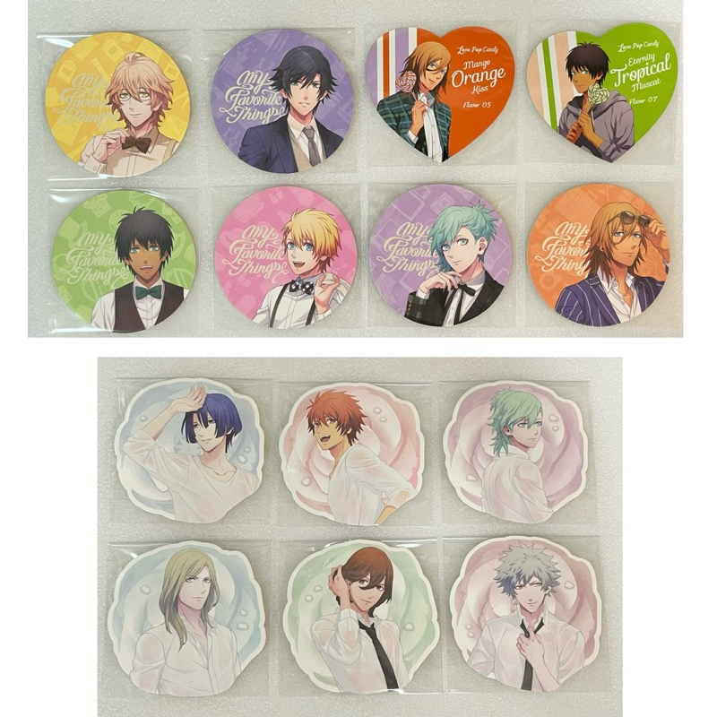 出清🌟【全新】日版 歌之王子殿下 ST☆RISH QUARTET NIGHT 特典 杯墊 愛心杯墊 厚紙杯墊