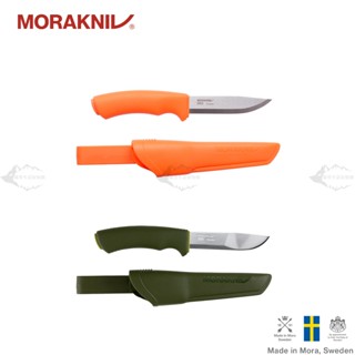 MORAKNIV 野外求生不鏽鋼軍用直刀含塑膠護套 Bushcraft (S)【露營狼】【露營生活好物網】