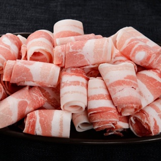 冷凍肉片 豬排 冷凍 組合豬肉片 豬肉片 豬肉 肉片 (火鍋豬肉片) (1000g/500g/包)