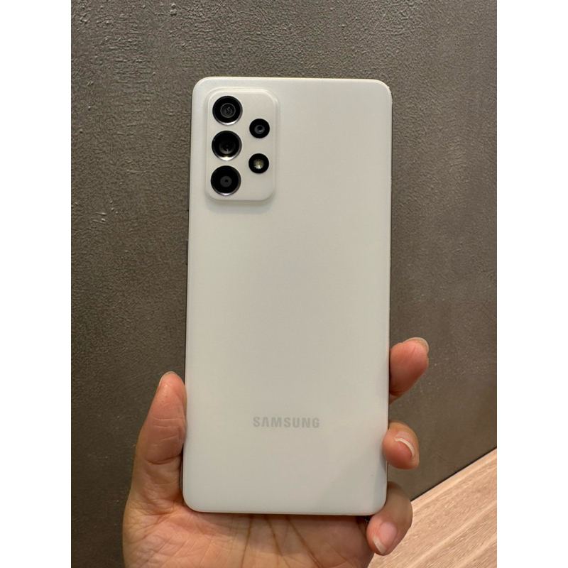 二手機📲5G 三星 A52s 8+256G 雪白色「功能正常、無傷、有盒子」