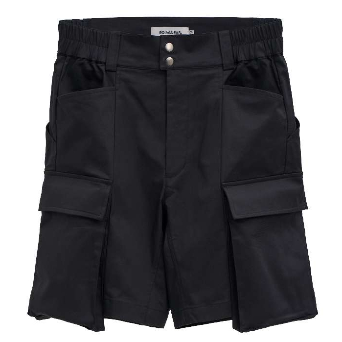 (Wings Select) EQUALNEAR Temple Run Cargo Shorts - Black 短褲