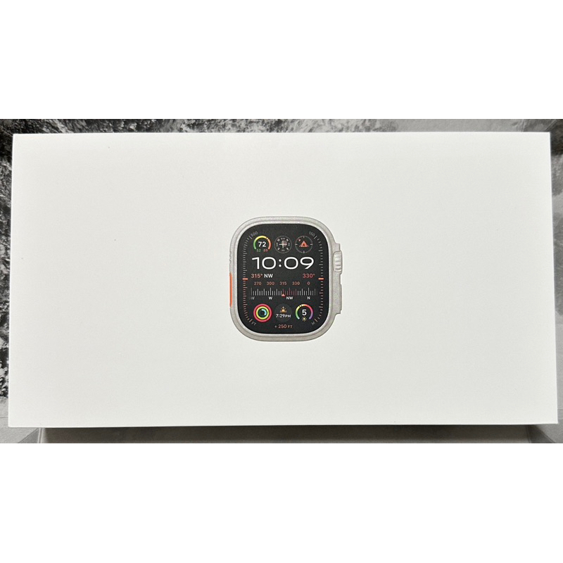 蘋果 Apple Watch Ultra 2 LTE版 49mm 電池100% 鈦金屬錶殼/藍色高山錶環 MREP3TA