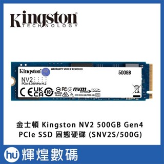 金士頓 Kingston NV2 500GB Gen4 PCIe SSD 固態硬碟
