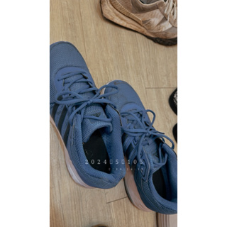 adidas藍愛迪達藍色慢跑鞋
