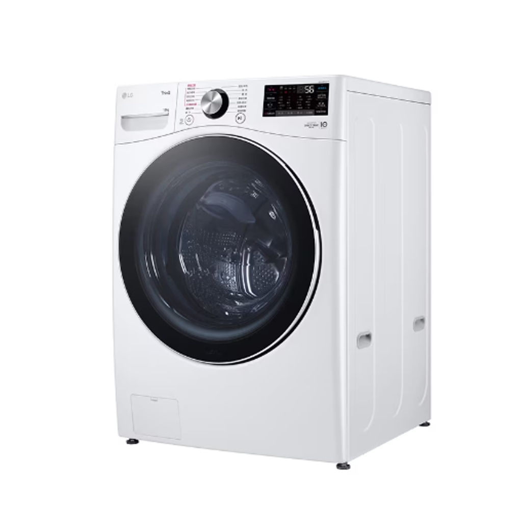 【LG 樂金】18公斤 蒸氣滾筒洗衣機 (蒸洗脫) WD-S18VW (冰瓷白)