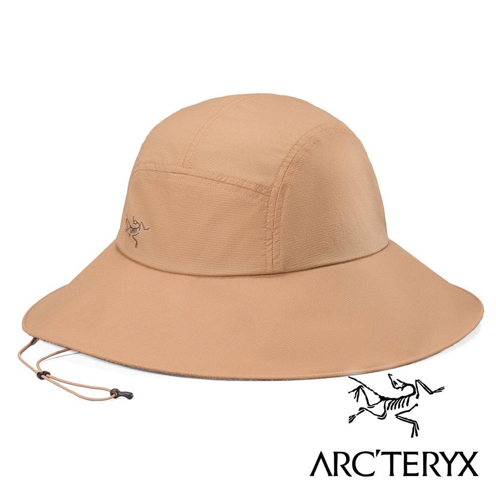 【Arc'teryx 始祖鳥】Aerios快乾遮陽帽-S/M『帆布棕』X007765
