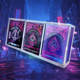 【千葉撲克】現貨 Bicycle 賽博龐克撲克牌 賽博朋克 賽博城市 賽博電路 賽博控制檯 花切魔術收藏送禮 單車