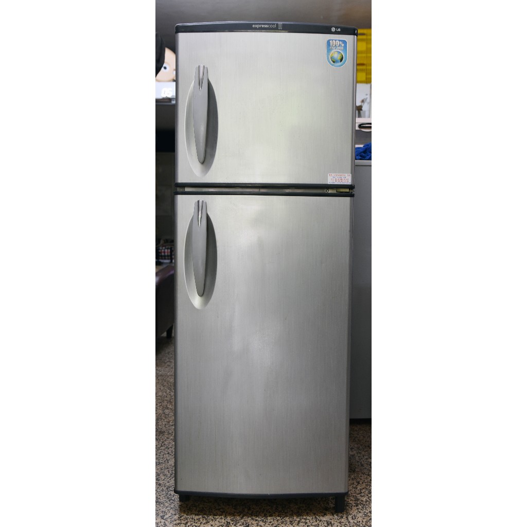 (全機保固半年到府服務)慶興中古家電二手家電中古冰箱LG (樂金) 188公升中雙門冰箱 運費另計