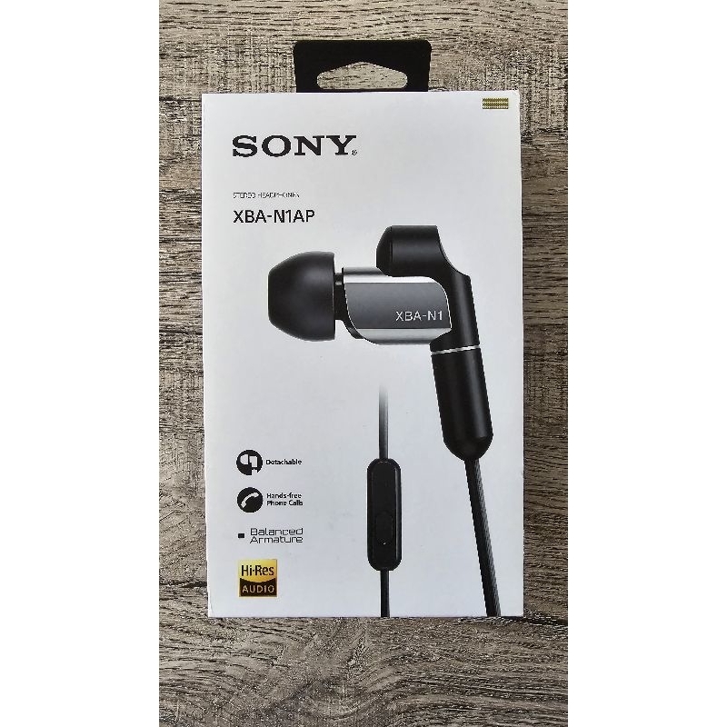 （二手）SONY N1AP Hi-res入耳式 耳道式 耳機