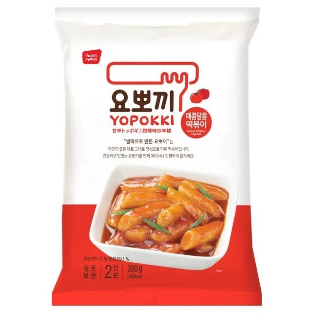 韓國 Yopokki 甜辣味 辣炒年糕 即食 料理包