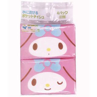 連線 日本 三麗鷗 Sanrio 美樂蒂 袖珍包 衛生紙 隨手包 面紙