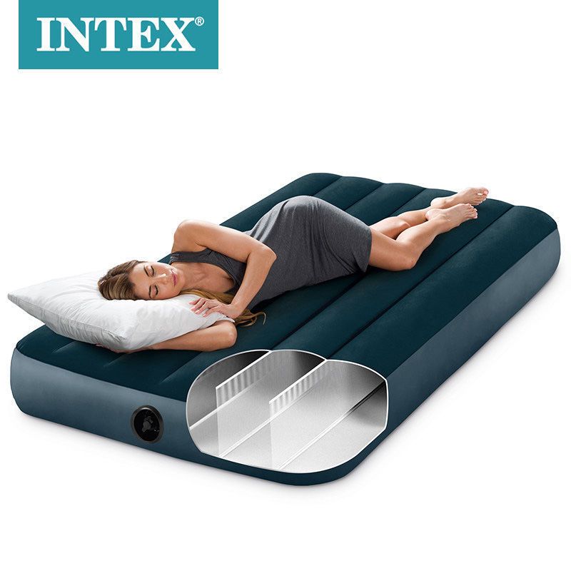 INTEX 戶外便攜 充氣床家用 充氣床墊 雙人折疊 帳篷氣墊床 單人午休墊