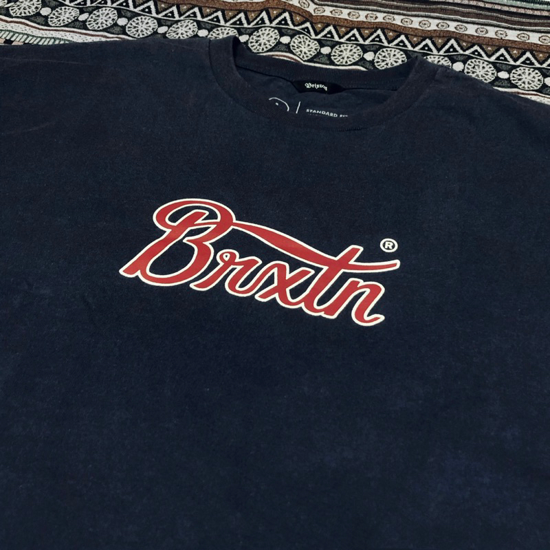 Brixton 字母印花 圓領 短袖T恤